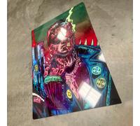 Terminator T800 Poster Metal Artwork Anni '80 Man Cave Skynet Cyberdyne Systems