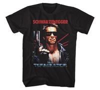 Terminator The Name Manica Corta T-Shirt Uomo Nero Cotone