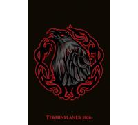 Terminplaner 2026: Raben Design Jahresplaner und Kalender von Januar ezember 2026 - Organizer und Zeitplaner für 1 Jahr