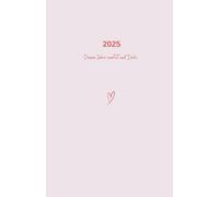 Terminplaner Kalender 2025 A5 mit Motivationen und Inspirationen für starke Frauen, Wochenplaner 2025, Timeplaner