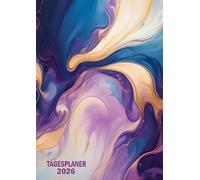 Terminplaner kalender 2026 a4 1 tag auf 2 seiten mit uhrzeit: Tagesplaner & Terminkalender 12 Monate. Professioneller chaos koordinator tagebuch 365 ... kalenderbuch organizer mit zeiteinteilung