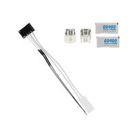 Termistore da 48 W/60 W con clip di montaggio per P1P P1S/X1C accessori per stampante di riscaldamento in ceramica parte di ricambio Hotend parte di ricambio
