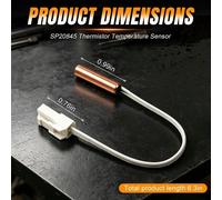 Termistore SP20845 con sonda in rame per monitoraggio temperatura scaldabagno