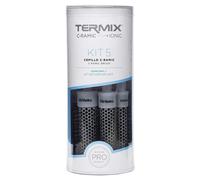 Termix C·Ramic - Pack di 5 spazzole per capelli rotonde tecnologia ceramic