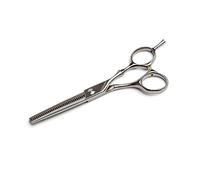 Termix CK23T Forbici Parrucchiere Professionali da Sfoltitura 5,5", 32 Denti a V, Lame Concave, Lega di Acciaio Inossidabile, Manico Ergonomico Offset, Taglio del 25-30% del Volume (CK23T)