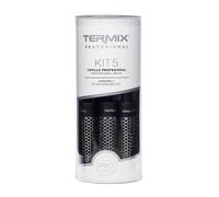 Termix Professionale Pacco Di Cinque Spazzole Termiche Per Capelli Rotonde Con T