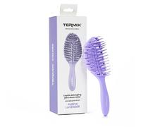 TERMIX - Spazzola professionale Detangling per disaggrovigliare | Purple Lavander | Spazzola anti-irone per tutti i tipi di capelli | Secchi o bagnati | Corpo flessibile e asciugatura rapida | Capelli