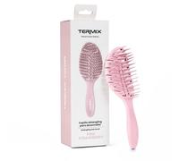 TERMIX - Spazzola professionale Detangling per districare | Pink Strawberry | Spazzola anti-irone per tutti i tipi di capelli | Secchi o bagnati | Corpo flessibile e asciugatura rapida | Capelli