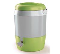 TERMO BOTTIGLIA DA 6 LITRI FRIGO PASSIVO GRIGIO/VERDE CON RUBINETTO ITALY CAMPER