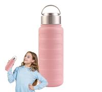 Termo-S In Acciaio Inossidabile A Grande Capacità, Tazza D'acqua Isolata Grande, Bottiglia In Acciaio Inossidabile Da 34 Once, Facile Pulizia, Design Resistente Alla Caduta, 8,5x8.5x25,8 Cm, Per Bevan