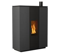 Termo stufa HRV 180 SILHOUETTE Nera