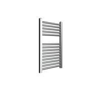 Termoarredo cromato bagno in acciaio calorifero termosifone scaldasalviette - : , Pezzi: 1, Misure: H680xL450xI400 14 TUBI