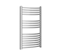 Termoarredo bagno scaldasalviette 60x80 cromo curvo interasse 55 cm