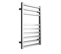 Termoarredo Bagno Scaldasalviette FORMA SQUARE Calorifero Termosifone Cromo Luci