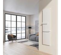 Termoarredo da Design a piastra Verticale 180x45 cm Radiante MILANO Bianco