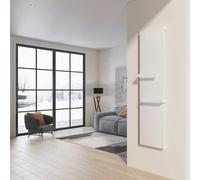 Termoarredo da Design a piastra Verticale 180x45 cm Radiante MILANO Bianco