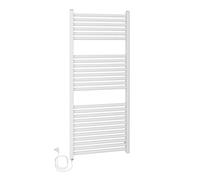 Termoarredo elettrico bianco 700w H120 x 50 interasse 45 cm