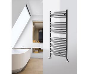 TERMOARREDO LAZZARINI MOD. SANREMO CROMO DRITTO H1420MM (INTERASSE40,45,50,55)