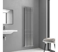 Termoarredo Radiatore Cromato Tubi Verticali Design - 180x42