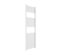 termoarredo bagno scaldasalviette ercos opera 1500 x 500 mm. in acciaio colore bianco