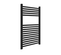 Termoarredo scaldasalviette 500x770 nero opaco con interasse 45 cm