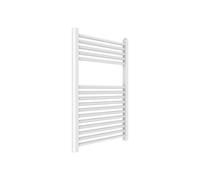 termoarredo bagno scaldasalviette ercos opera 770 x 550 mm. in acciaio colore bianco