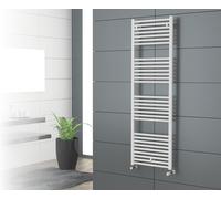 TERMOARREDO SCALDASALVIETTE BAGNO CORDIVARI LISA 22 IN ACCIAIO VERNICIATO BIANCO