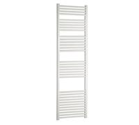 Termoarredo Scaldasalviette Bianco cm 180 x 55 938W Tubi in Acciaio Orizzontali Elena Radiatore d'Arredo Idraulico