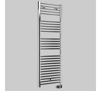 TERMOARREDO SCALDASALVIETTE ELETTRICO CORTINA EVO CROMATO - H. 1375 - L 480