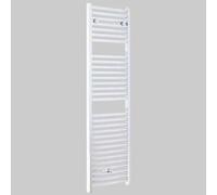 Termoarredo Scaldasalviette Todi Diritto Bianco 1110 x 60 Int. 570