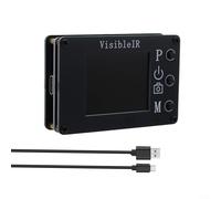 termocamera a infrarossi, B18 Dual-Vision Visible Light,32x24 Infrared Thermal Imaging Camera con modalità di visualizzazione Fusion, batteria ricaricabile e trasferimento dati di tipo C