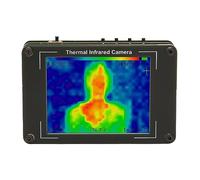 Termocamera a Infrarossi, Display LCD da 3,4 Pollici Termocamera da -40°C a 380°C USB Batteria Ricaricabile per il Rilevamento della Temperatura Corporea