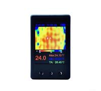 Termocamera da 2,4 pollici LCD per immagini a infrarossi, rilevatore di temperatura con intervallo da -40 °C a +300 °C, trasferimento dati USB, per PCB, ispezioni automobilistiche ed elettriche