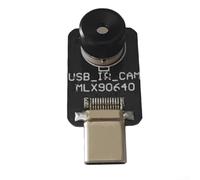 Termocamera mobile USB-C MLX90640BAA con sensore IR 32×24, opzioni FOV 55°/110°, precisione ±1°C, aggiornamento 1-8Hz, per monitoraggio della temperatura industriale e applicazioni di edifici