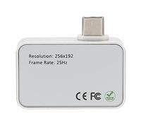 Termocamera per Telefono Cellulare, Termocamera a Infrarossi per Telefono Cellulare H2F, Termocamera con Interfaccia di Tipo C a Frame Rate Elevato 256x192 25Hz per Smartphone