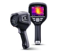 Termocamera Risoluzione IR super 512x384 Termocamera a infrarossi per ispezioni industriali Schermo da 3,5 pollici 2M pixel Termocamera visiva, -20°C - 550°C Termocamera portatile 40mK (Thor002)