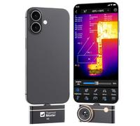 Termocamera Thermal Master P3 per iPhone e Android con obiettivo regolabile | Rilevamento da vicino a lontano, ad esempio per ispezioni di circuiti stampati, impianti elettrici ed edifici da -20℃ a 600℃