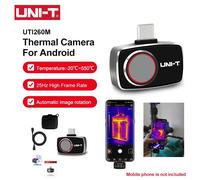Termocamera UNI-T UTi260M Termocamera con risoluzione IR 256x192 per smartphone Android Termocamera Ispezione HVAC
