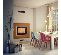 Termocamino a legna KRATKI AMELIA DECO 15 kW Ø 220