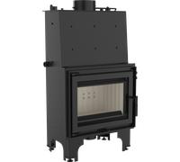 Termocamino a legna KRATKI AQUARIO M 12 kW Ø 180