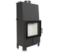 Termocamino a legna KRATKI LUCY 12 kW Ø 200