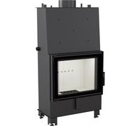 Termocamino a legna KRATKI LUCY 12 kW Ø 200 porta a chiusura automatica