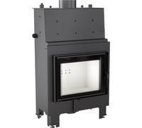 Termocamino a legna KRATKI MBM 12 kW Ø 180 porta a chiusura