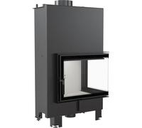 Termocamino a legna KRATKI MBZ Destra 13 kW Ø 200