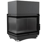 Termocamino a legna KRATKI ZUZIA DECO Sinistra 12 kW Ø 200