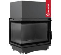 Termocamino a legna KRATKI ZUZIA DECO Sinistra 12 kW Ø
