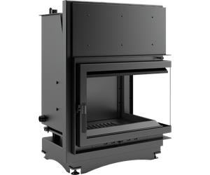 Termocamino a legna KRATKI ZUZIA Destra 12 kW Ø 200