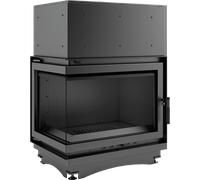 Termocamino a legna KRATKI ZUZIA Sinistra 12 kW Ø 200