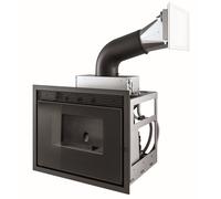 Termocamino a Pellet MCZ Hydro Vivo 90 HYDRO 24 Maestro Plus Da 24 Kw