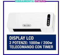 termoconvettore a parete elettrico termoventilatore 2000w ceramico da bagno [EEK: A+]
